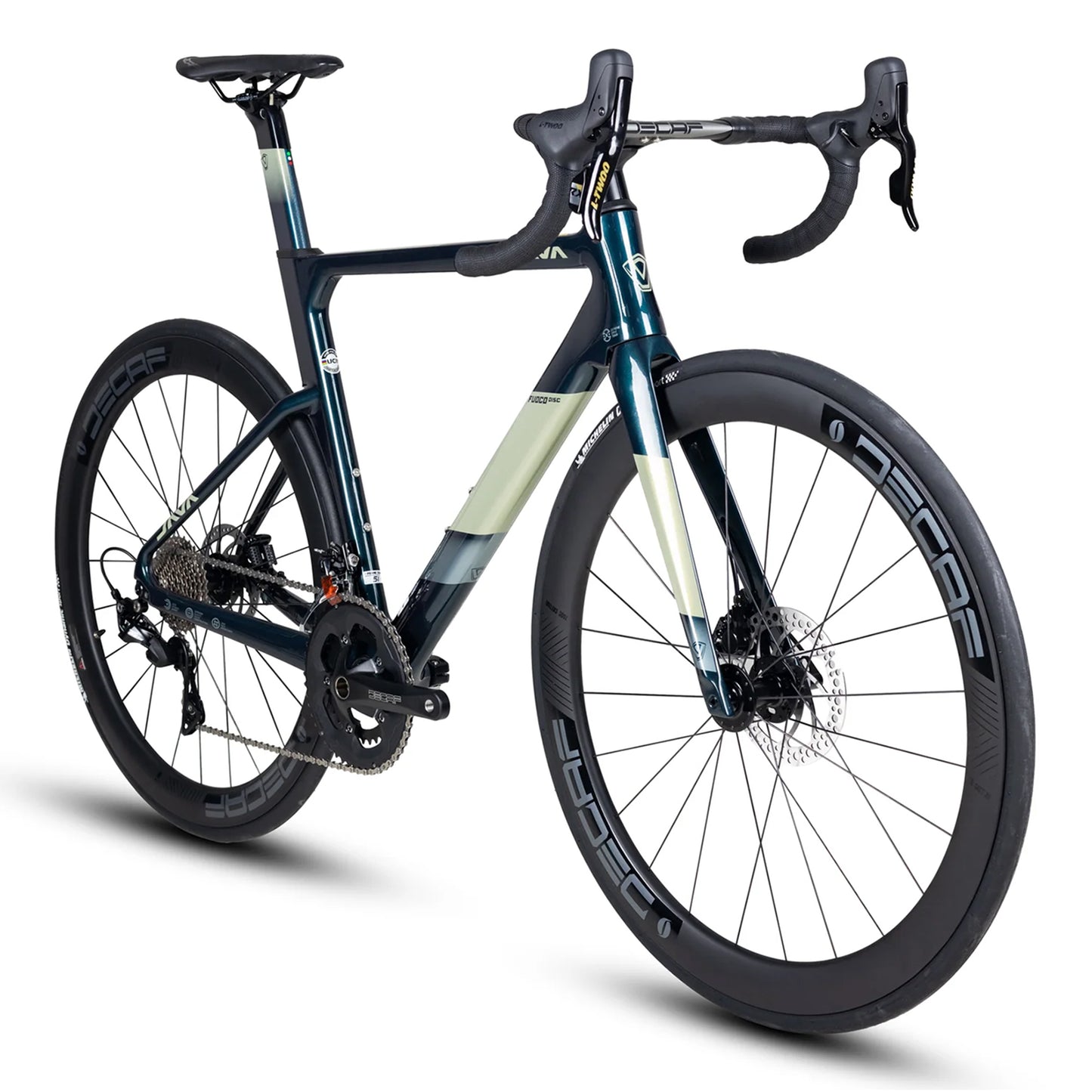 Bicicleta De Ruta Java Fuoco Top 24V Talle 54 Verde