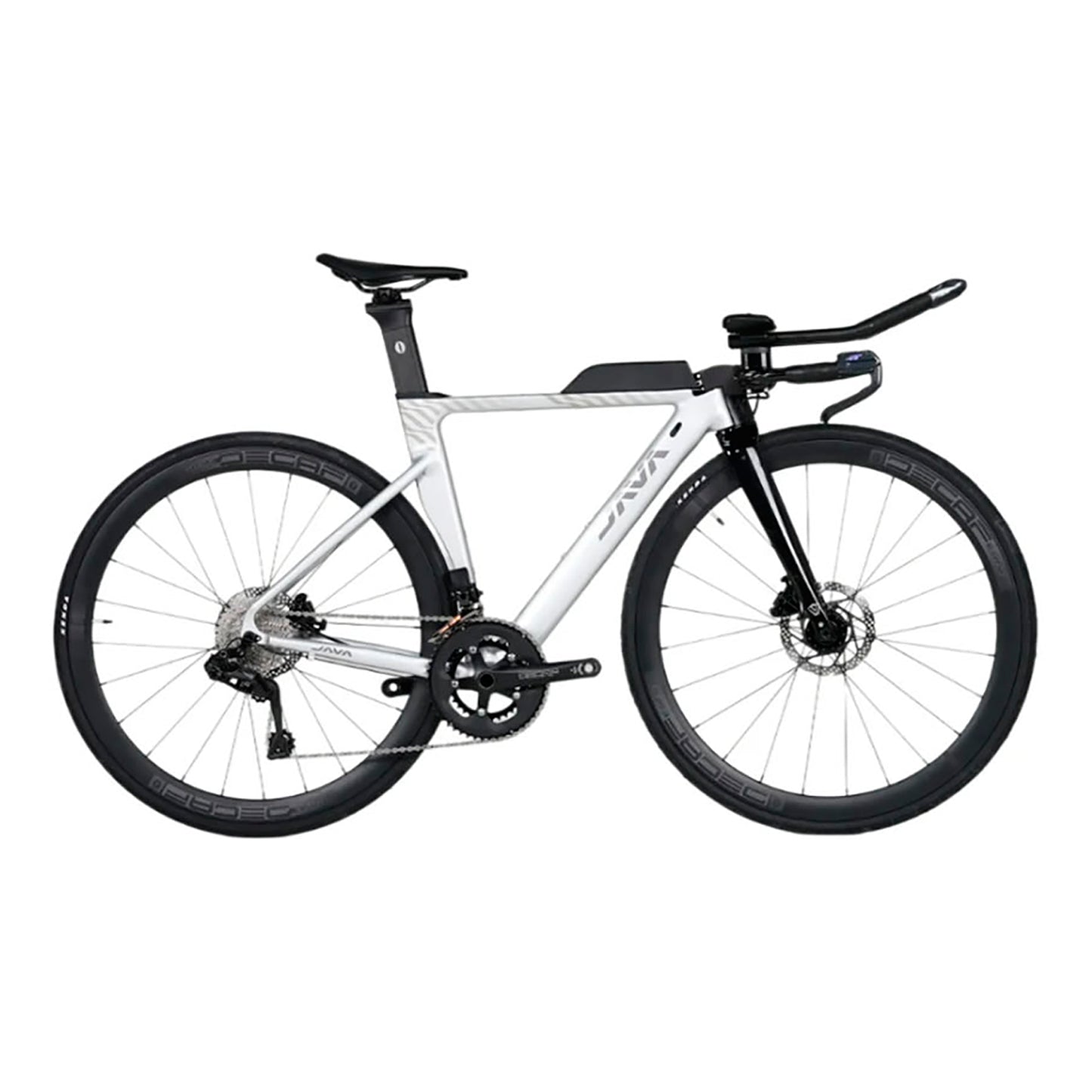 Bicicleta De Tría Crono Cambios Electrónicos Java Rivale 22V Talle S