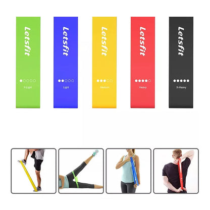 Bandas Para Entrenamiento De Resistencia Letsfit Jsd01