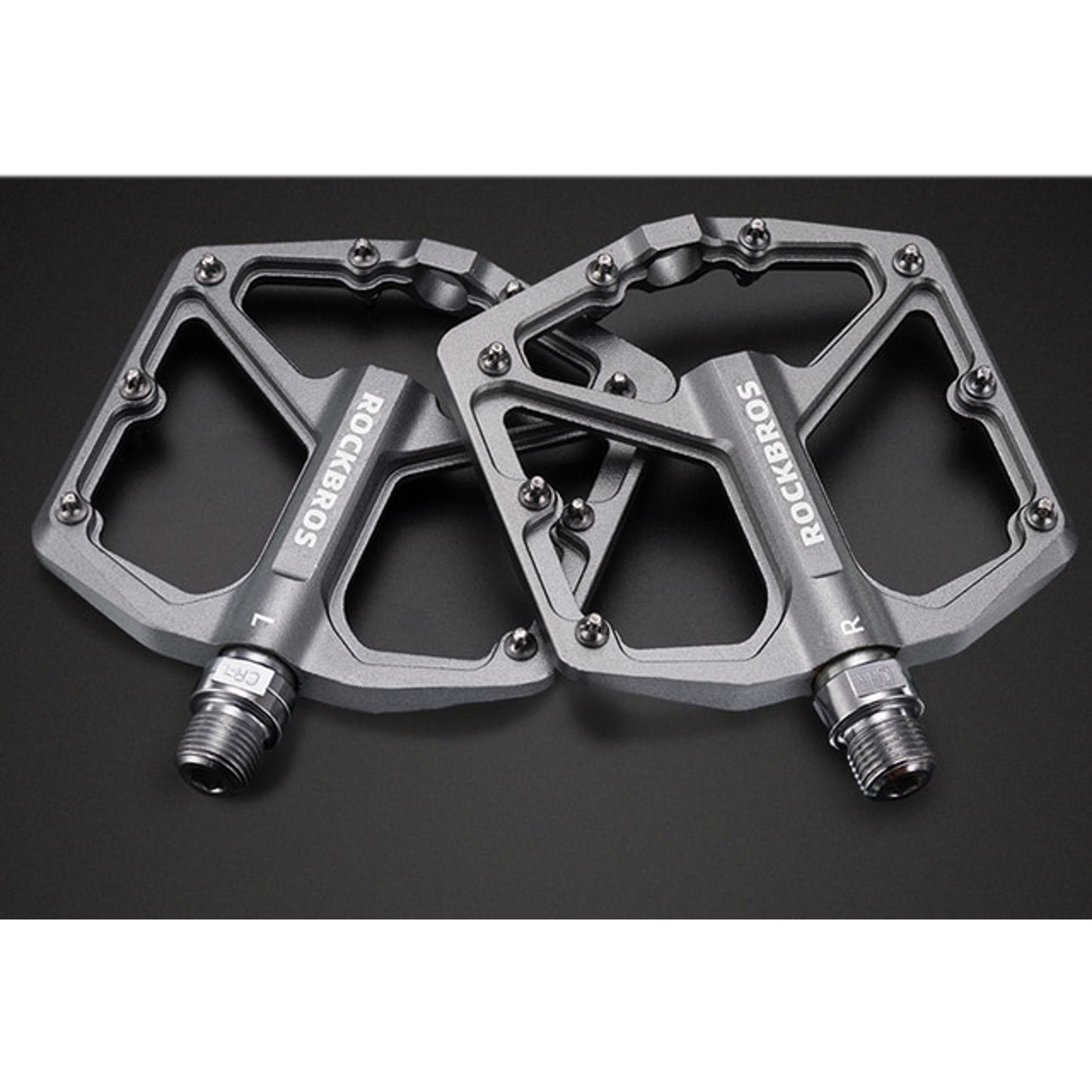 Pedales Para Bicicleta Rockbros Aluminio Antideslizantes