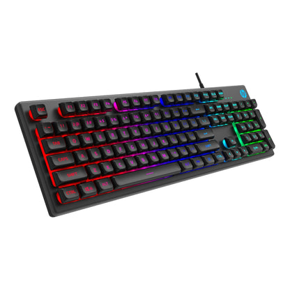 Teclado Gaming Usb Hp K500f Mecánico Retroiluminado