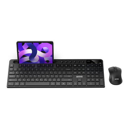 Combo Gaming Inalámbrico Marvo KC411W Español