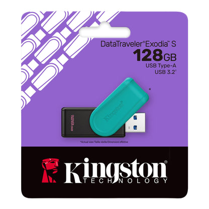 Pendrive Kingston 128gb DataTraveler Exodia S USB3.2