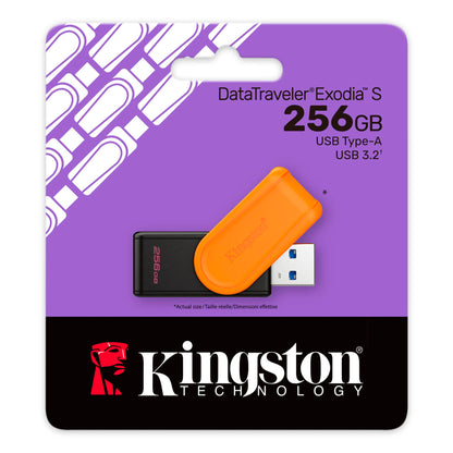 Pendrive Kingston 256gb DataTraveler Exodia S USB3.2