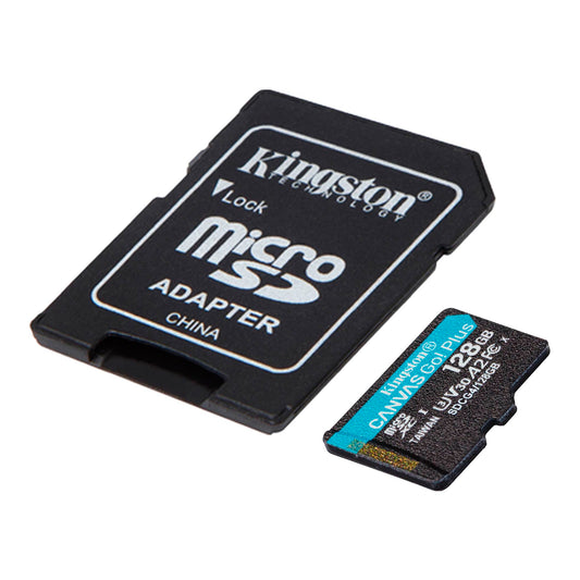 Memoria Micro Sd Kingston 128gb Con Adaptador Sd