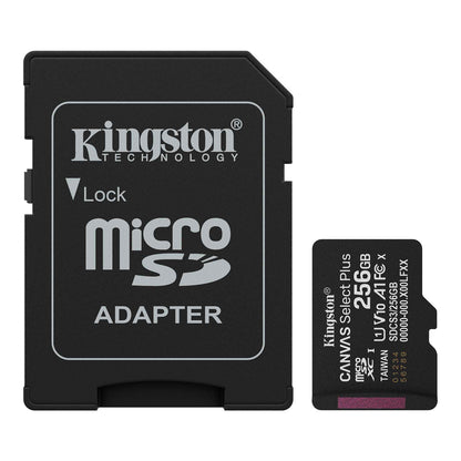 Memoria Micro Sd Kingston Sdcs3/256gb 150mb/s