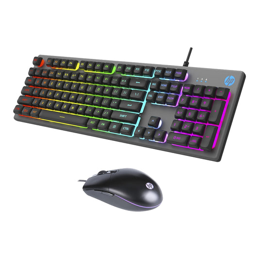 Combo Gaming Usb Mouse y Teclado Hp Km300f
