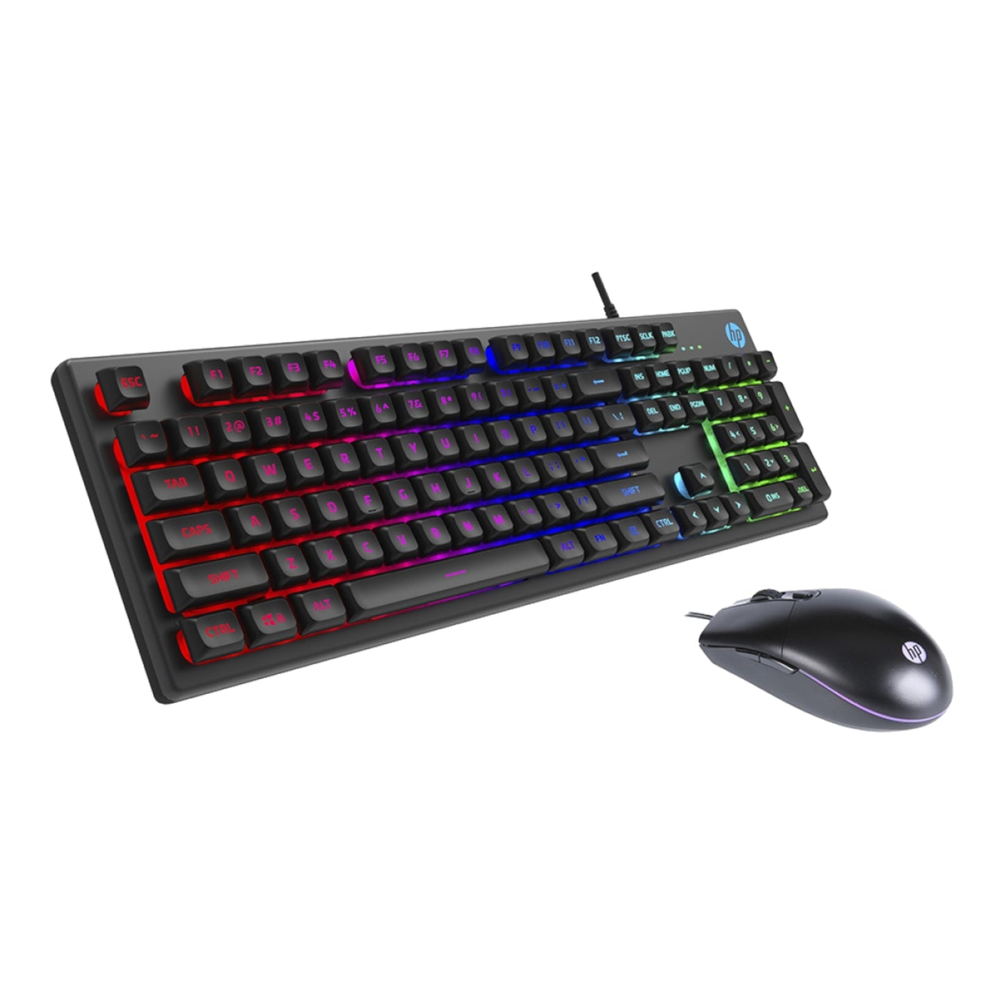 Combo Gaming Usb Mouse y Teclado Hp Km300f
