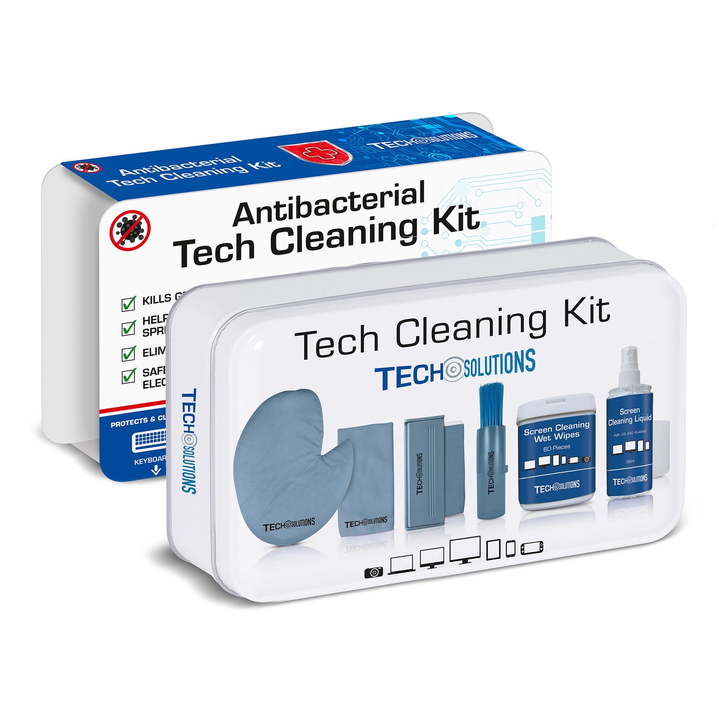Kit De Limpieza Antibacterial Retro Musique Kx01