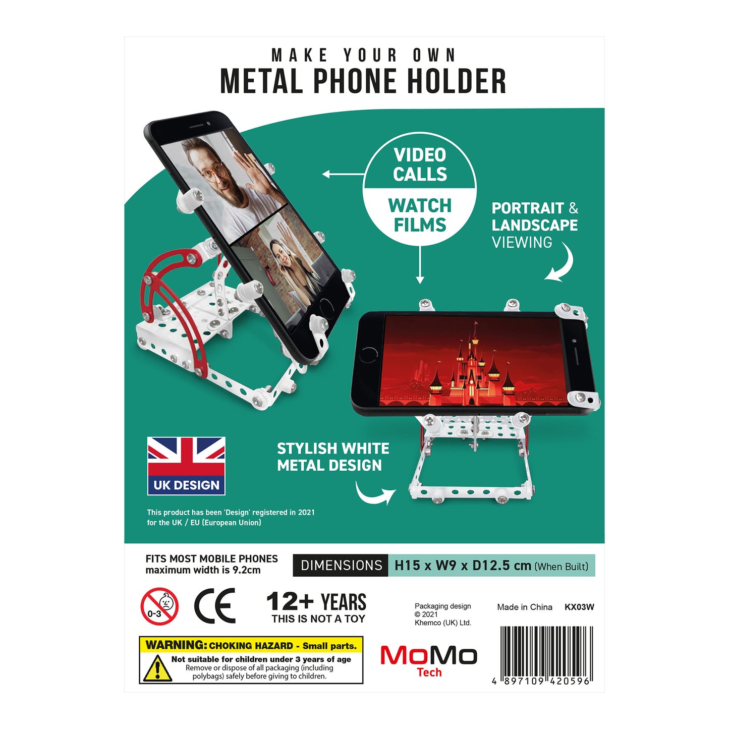 Soporte Para Celular Momo Tech Kx03 172 Piezas