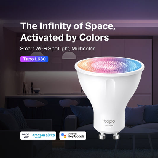 Lámpara Led Inteligente tp-Link Tapo L630 3,7W GU10 Multicolor