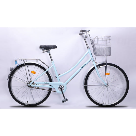 Bicicleta De Paseo Laux Dx 1V Rodado 26 Azul