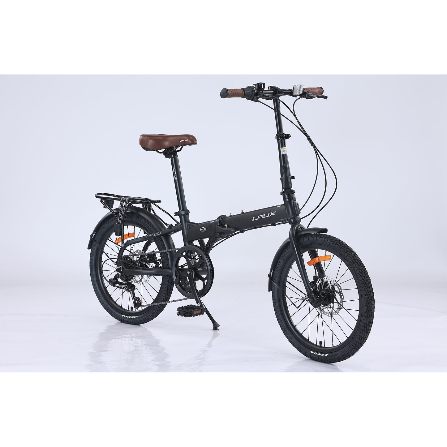 Bicicleta Plegable Laux F3 Rodado 20 Blanco