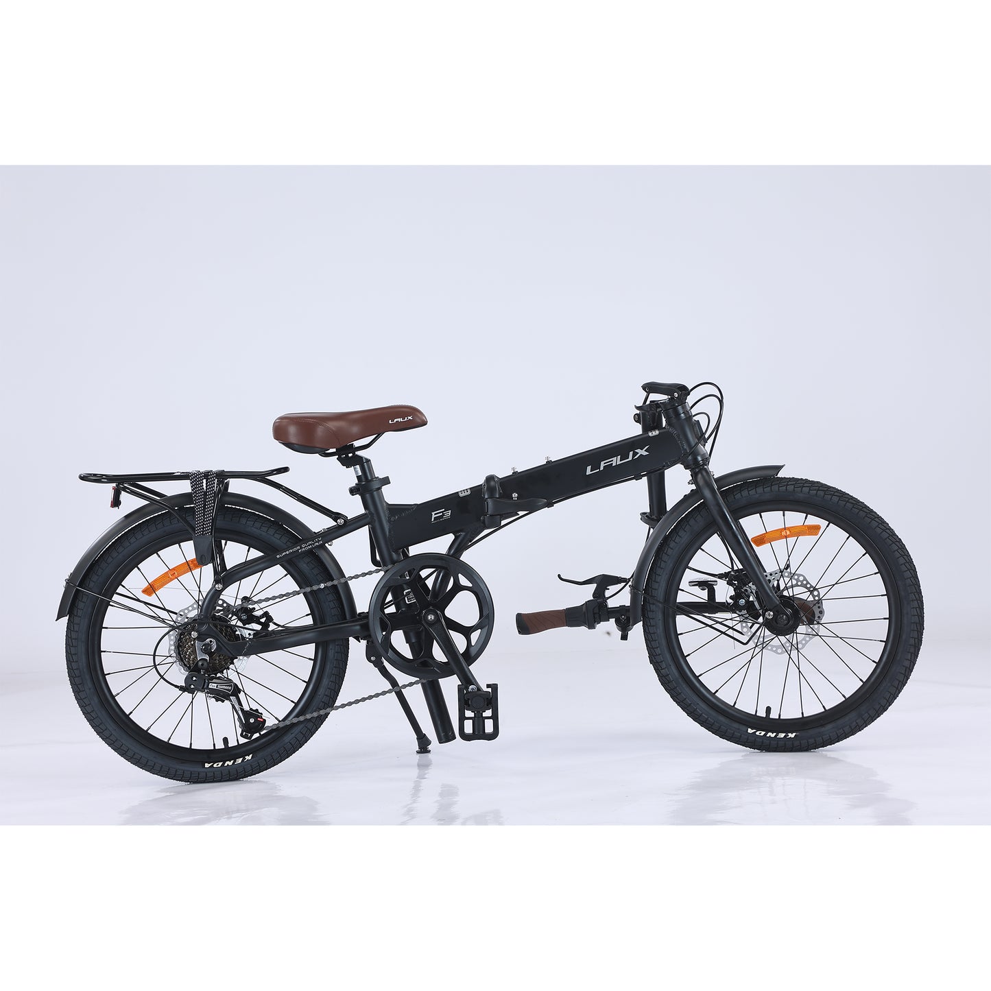 Bicicleta Plegable Laux F3 Rodado 20 Verde