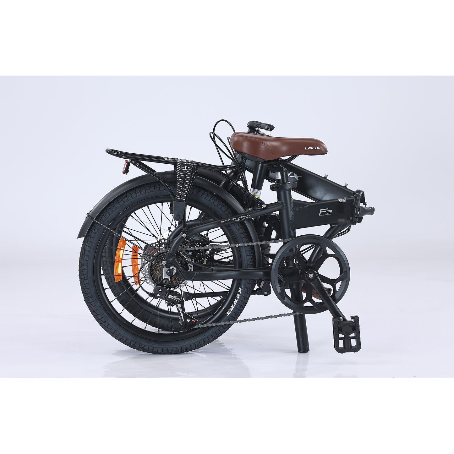 Bicicleta Plegable Laux F3 Rodado 20 Blanco