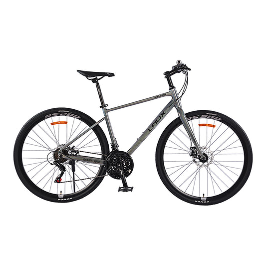 Bicicleta De Montaña Laux Hurricane 21V Rodado 29/700 43'' Gris