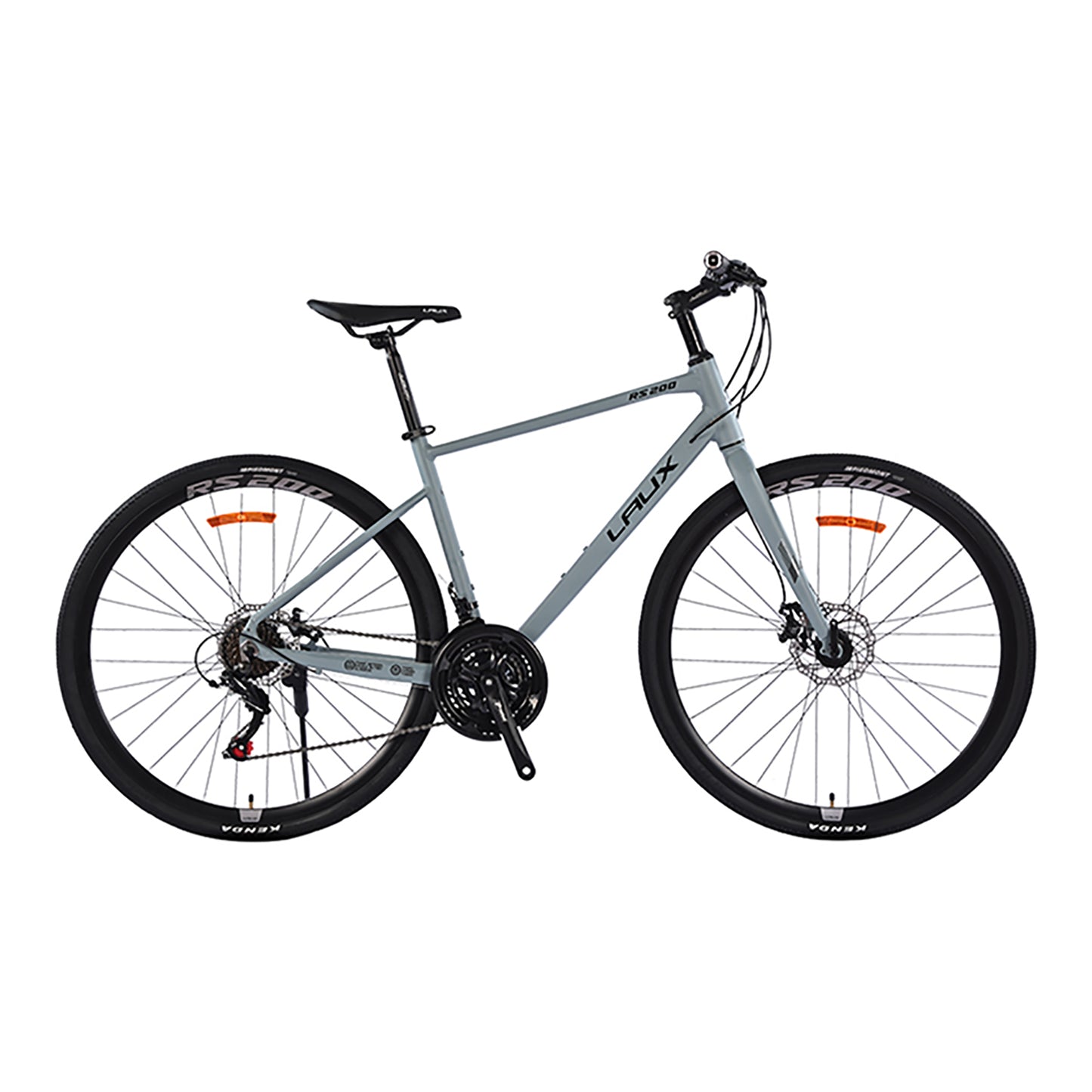 Bicicleta De Montaña Laux Hurricane 21V Rodado 29/700 43'' Gris