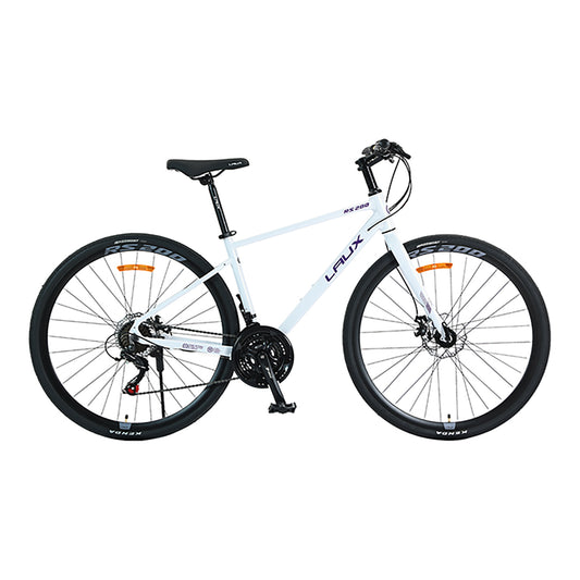 Bicicleta De Montaña Laux Hurricane 21V Rodado 29/700 45'' Blanco
