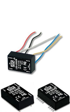 Driver LED, Entrada: 9-56VCC, Salida: 700mA. 36,4W, Rango Tensión 2-52V, Reductor de tensión, conexión por cables