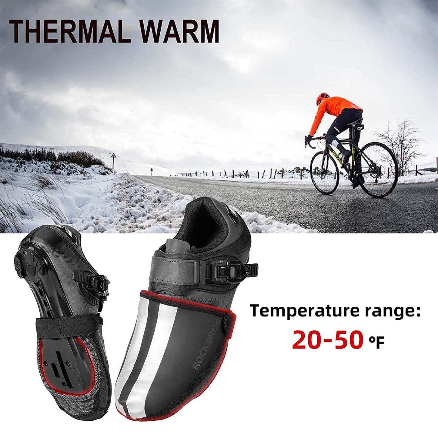 Cubre Zapatillas Ciclismo Rockbros M