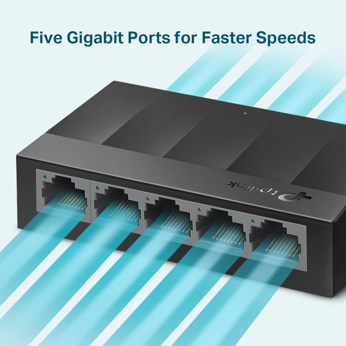 Switch De Escritorio Tp-Link Ls1005g 5 Puertos Gigabit