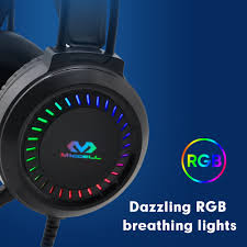 Auricular Miccell Gamer Stereo RGB 3.5 x2 + USB