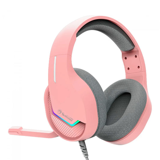 Auriculares Gaming USB Marvo H8618 RGB PC