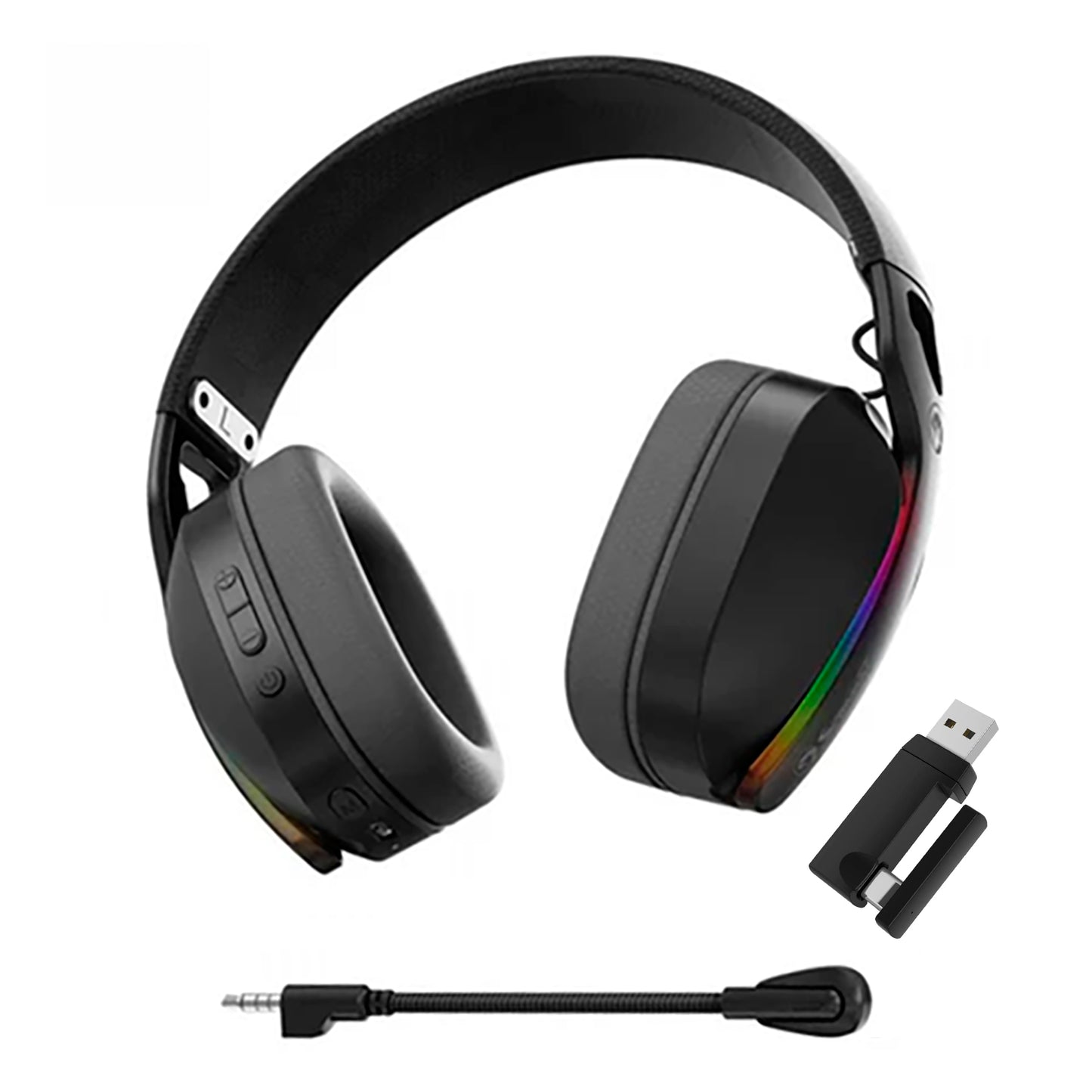 Auriculares Gaming Cableados Inalámbricos Marvo HG9086W RGB