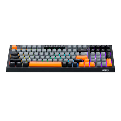 Teclado Gaming Español Marvo Kg638b Membrana Iluminación