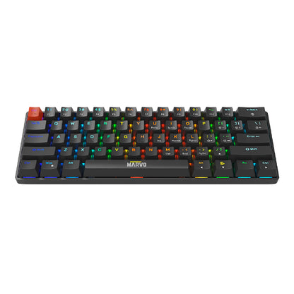 Teclado Gaming Español Marvo Kg933g Mecánico Iluminación