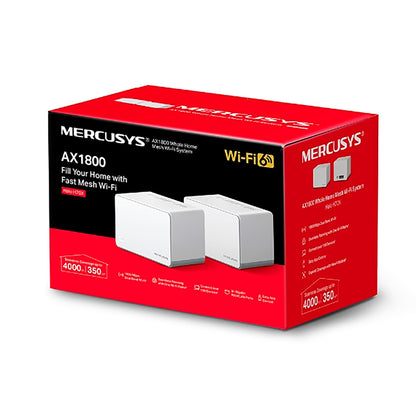 Access Point Mercusys Halo H70x 2,4ghz/5ghz Ax1800 Pack x2