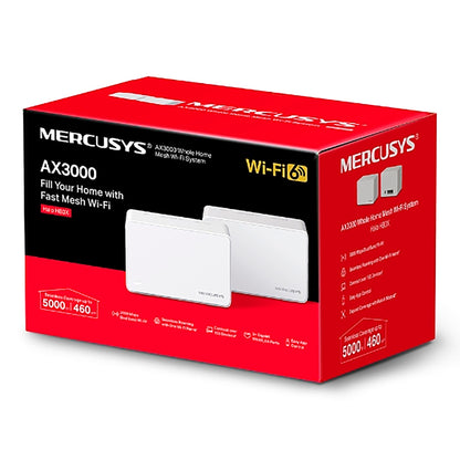 Access Point Mercusys Halo H80x 2,4ghz/5ghz Ax3000 Pack x2