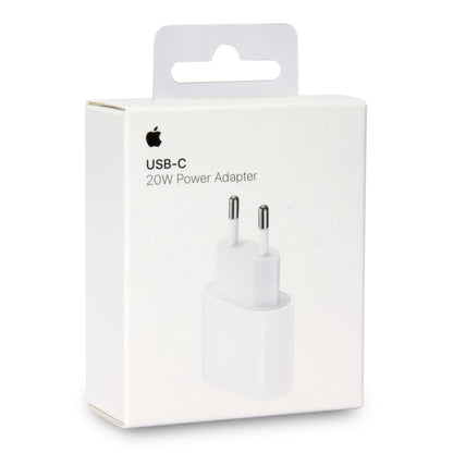 Cargador De Pared Usb C Apple 20w Carga Rápida Retail
