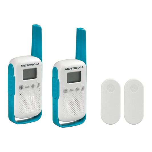 Radio 2 Vías Motorola T114 25km 22 Canales Pack x2
