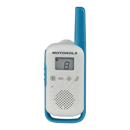 Radio 2 Vías Motorola T114 25km 22 Canales Pack x2