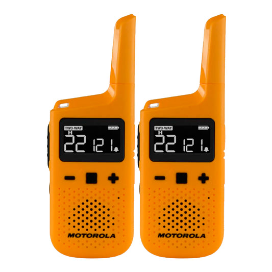 Radio 2 Vías Motorola Talkabout T380 40km 22 Canales Ip54