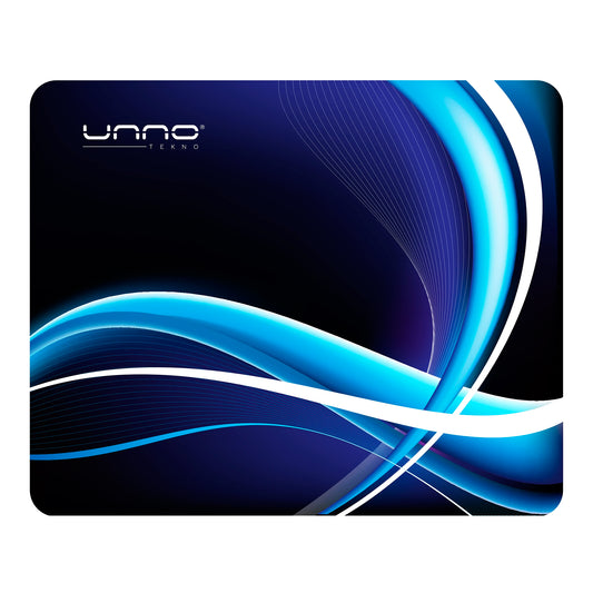 Mousepad Unno Antidelizante 216x178mm Azul