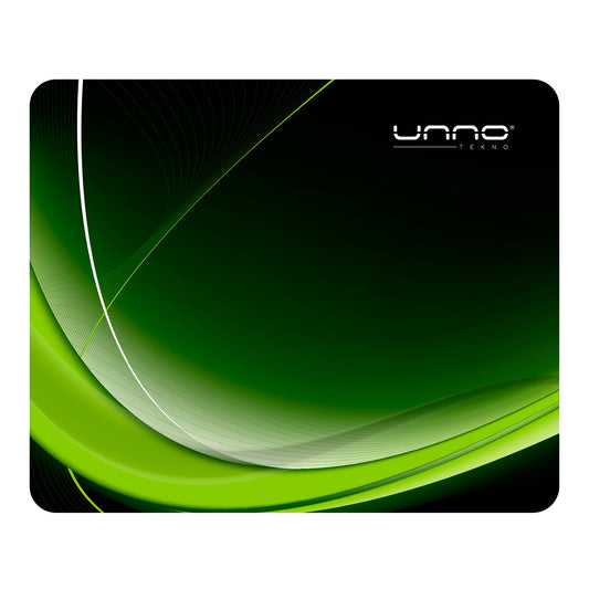 Mousepad Unno Antidelizante 216x178mm Verde