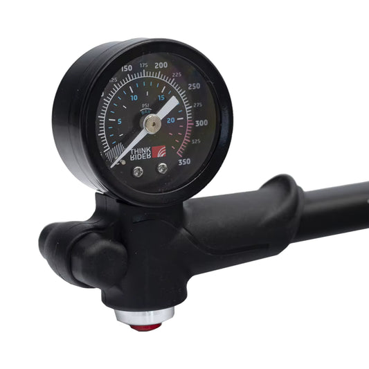 Inflador Portátil ThinkRider Mp9 Para Bicicletas Manómetro 300Psi