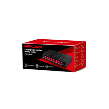 Switch Mercusys 8 Puertos Rj45 10/100/1000 Mbps