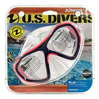 Máscara Us Divers Dorado II Jr 2 Ventanas Anti-niebla