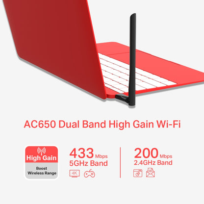 Adaptador Wi-Fi Usb Mercusys Ac650 Alta Ganancia