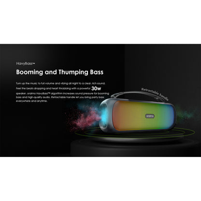 Parlante Inalámbrico Oraimo Boom 30w Ipx5 Bluetooth