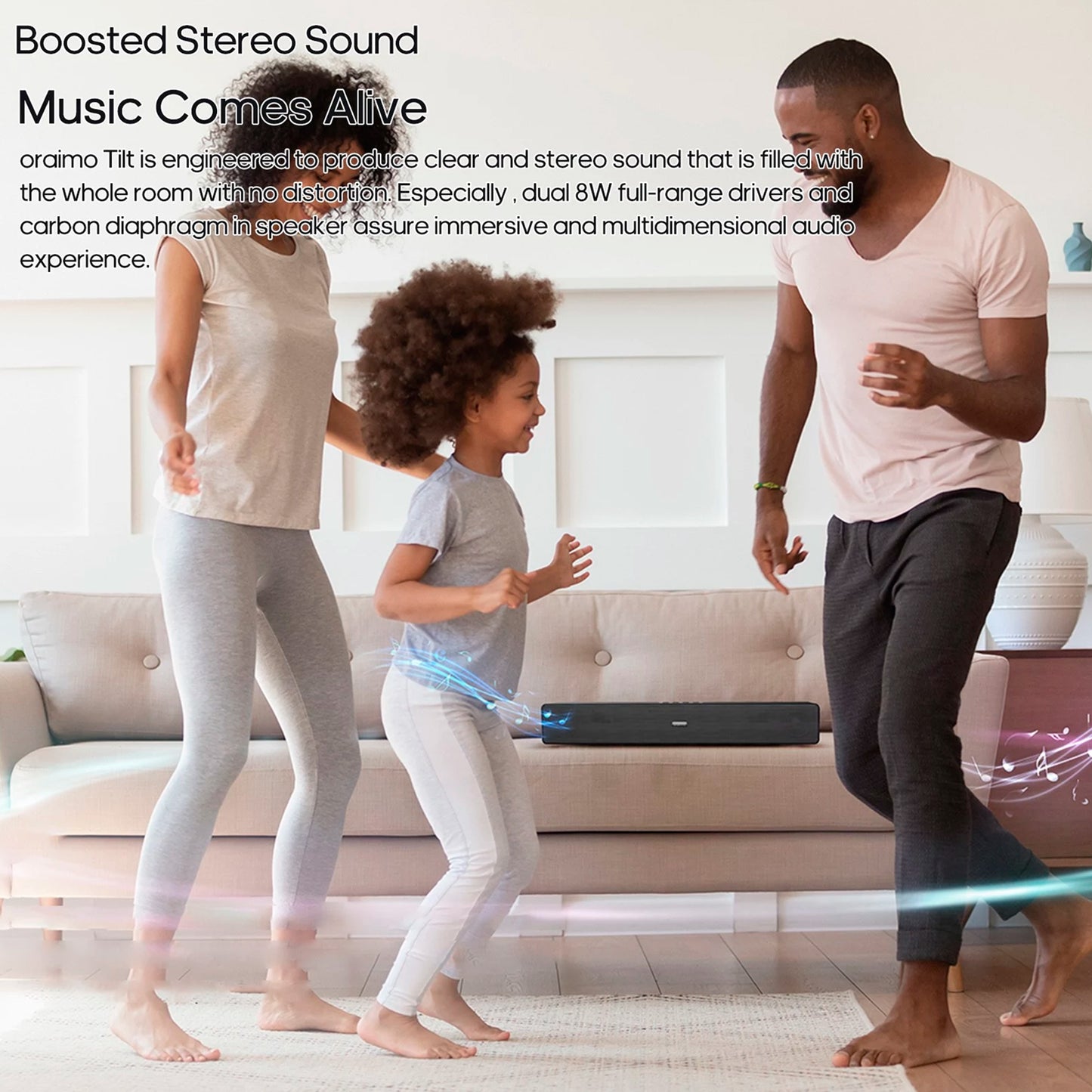 Parlante Inalámbrico Tilt Oraimo Bluetooth 16w