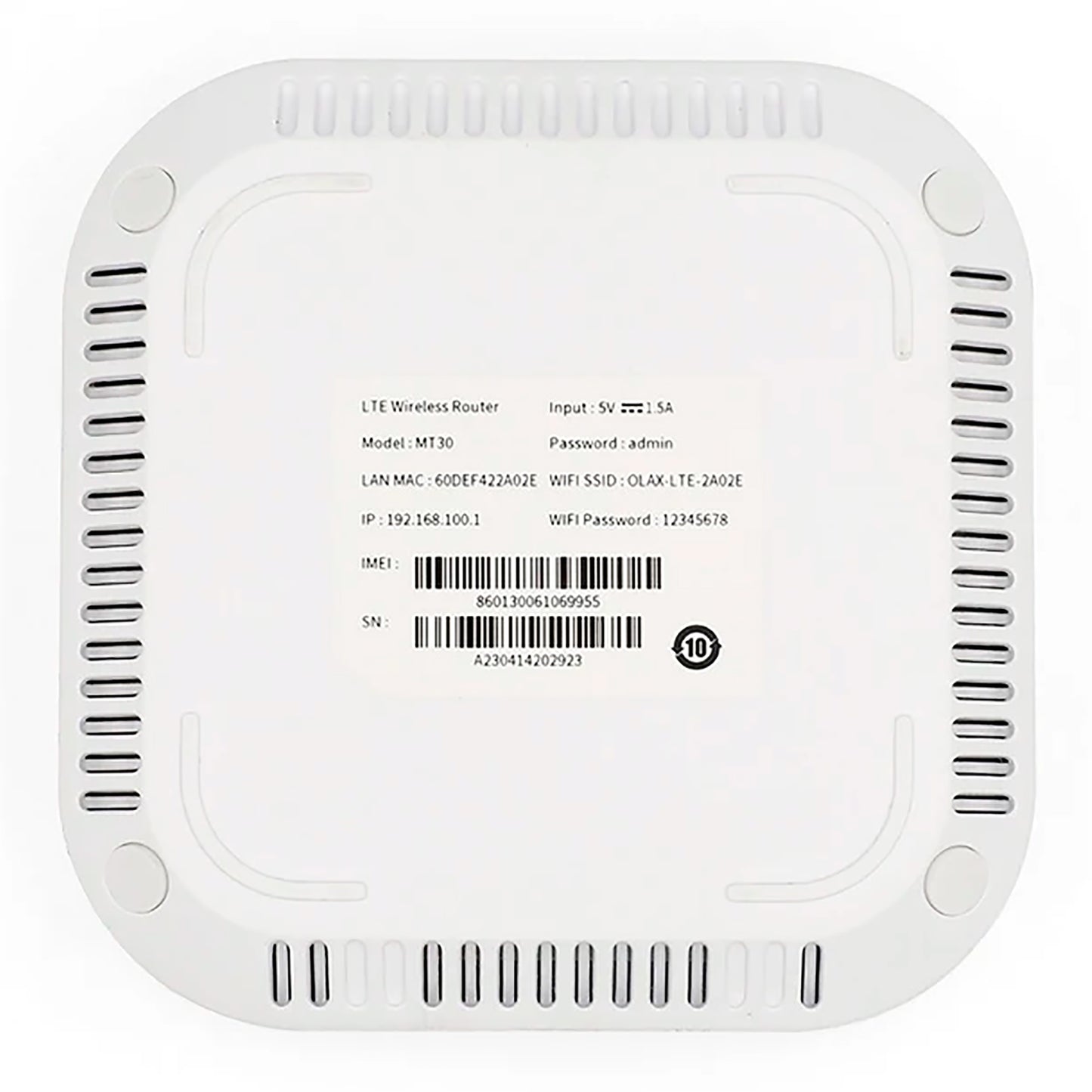 Router Portátil Olax Mt30 4G 150mbps 2,4ghz Rj45 4000mah