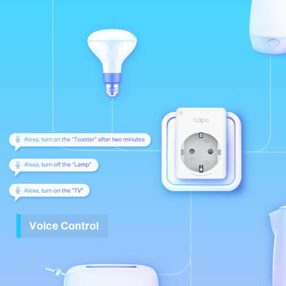 Enchufe Inteligente Tp-Link Tapo P100 Wi-Fi x1