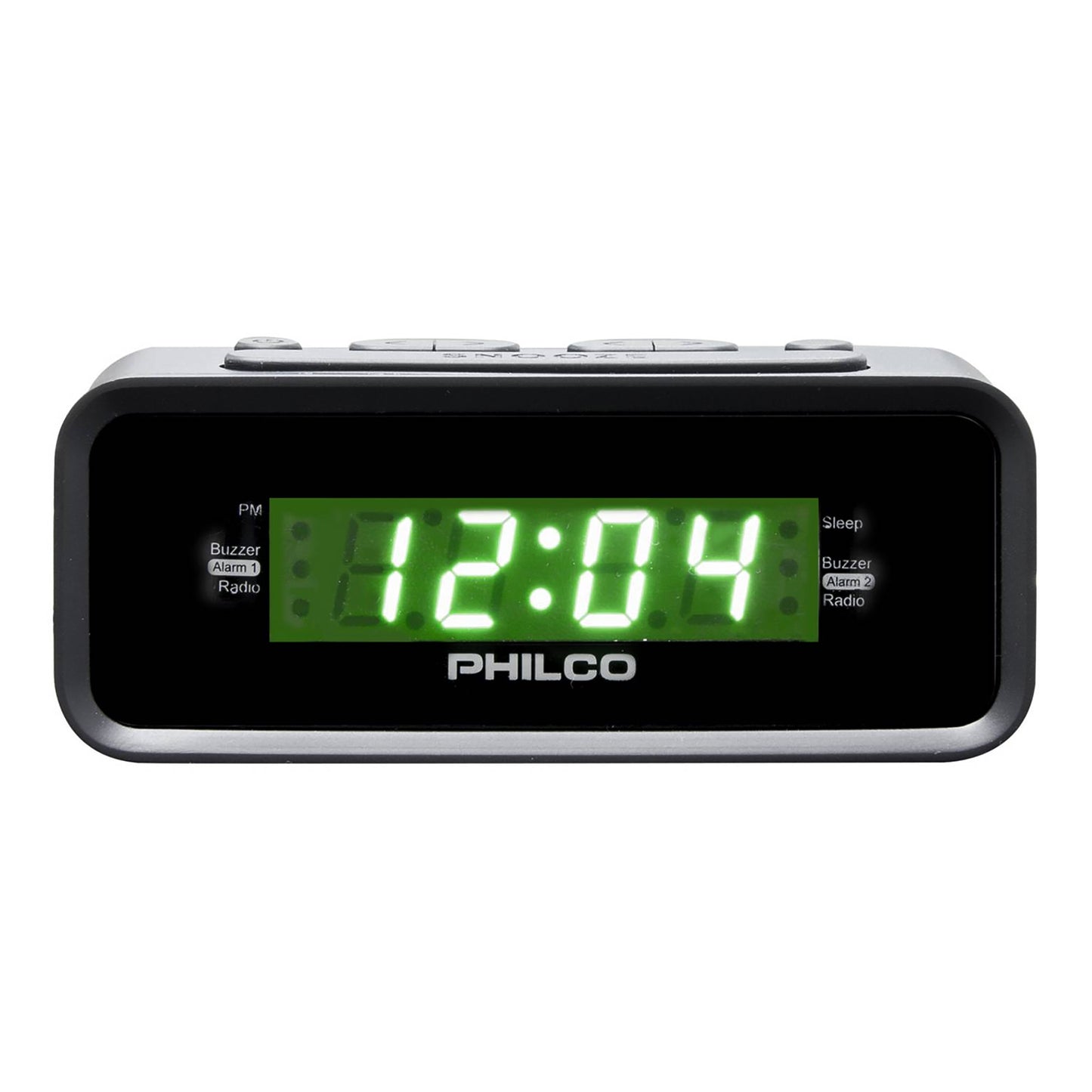 Radio Despertador Philco Par1006 Fm 20mem Botón Snooze