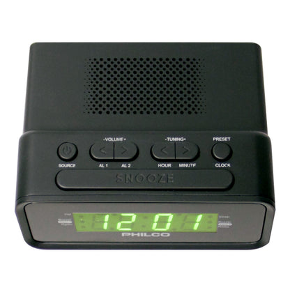 Radio Despertador Philco Par1006 Fm 20mem Botón Snooze