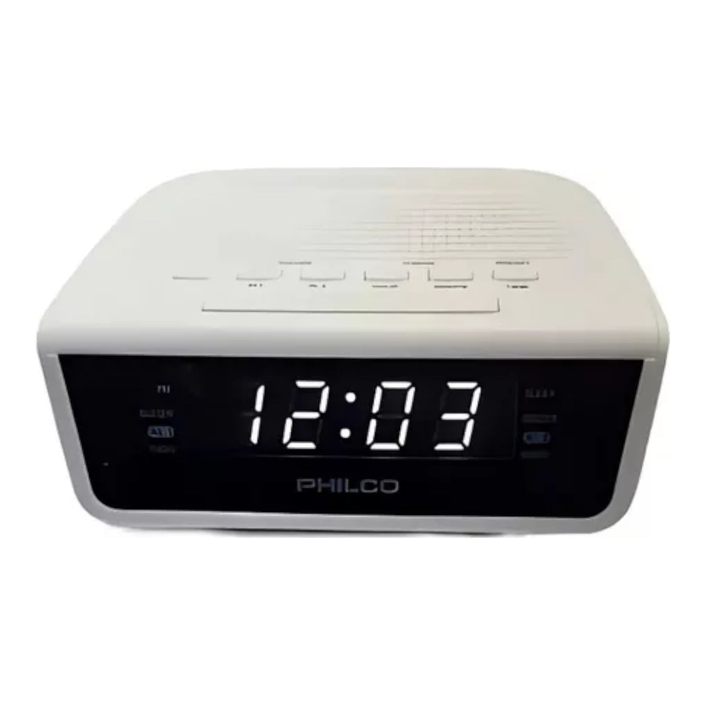 Radio Despertador Philco Par2106 Fm 30mem Botón Snooze