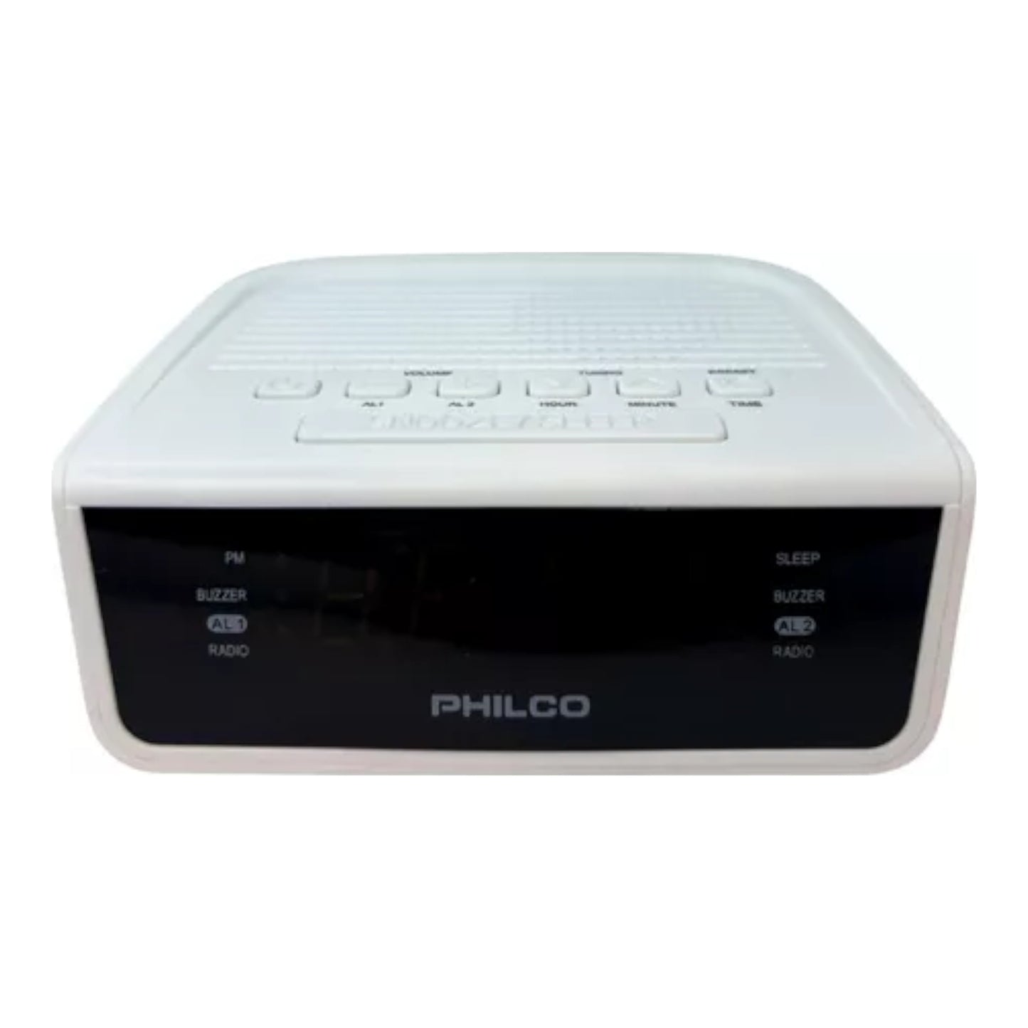 Radio Despertador Philco Par2106 Fm 30mem Botón Snooze